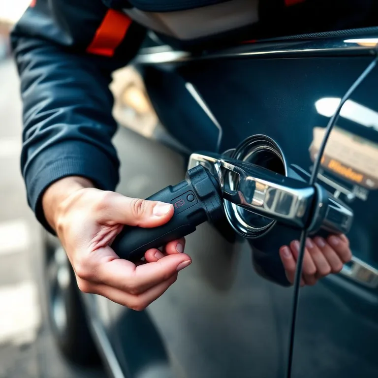 Non-destructive vehicle lockout entry assistance