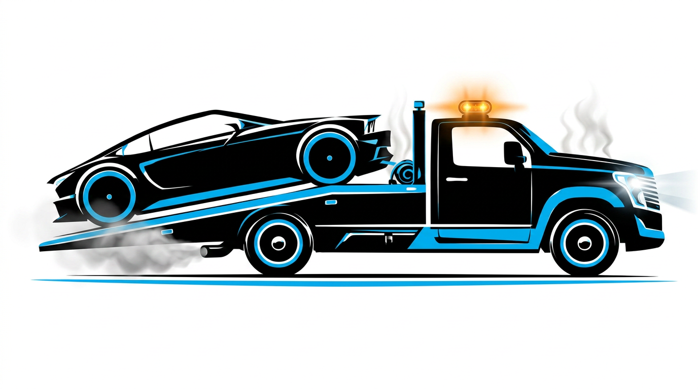 MWR Recovery Leicester truck logo